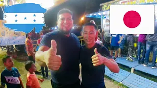 Semana Santa 2022 Asi es Tela de Noche Grabando con Shin Fujiyama muelle y Juegos mecanicos  Feria e