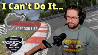 This Track Officially Broke Me | Porsche Cup at Nurburgring-Combined | iRacing