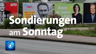 Sondierungsgespräche: SPD und Union reden mit