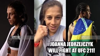 UFC 211: Joanna Jedrzejczyk Facebook Q&A | Announces Fight vs Jessica Andrade 2-23-2017