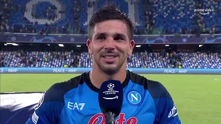 UEFA Champions League | Napoli-Liverpool 4-1 | Intervista al Cholito Simeone