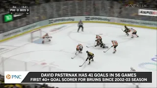 Can Bruins' David Pastrnak Score 60 Goals This Season?