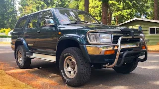 This 1995 Toyota Hilux Surf SSRX is a Trail Ready 4x4 - POV Drive Review (4K)