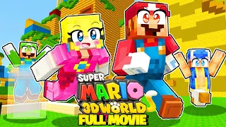 Minecraft Super Mario 3D World FULL MOVIE! (Worlds 1-4)