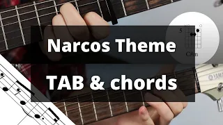 Narcos (Netflix) opening theme guitar cover tab & chords