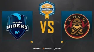 [RU] Movistar Riders vs ENCE | Map 2: Mirage | Champions Cup Finals