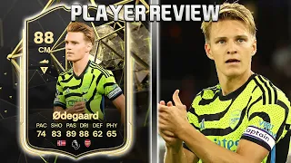 HE'S SPECIAL! 🤩 88 TOTW ODEGAARD PLAYER REVIEW! EA FC 24 ULTIMATE TEAM