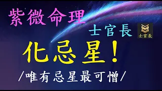 =化忌星=唯有忌星最可憎/四化.祿權科忌(4)/命理#30/紫微斗數看個性15.