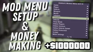 Kiddion's Mod Menu Setup & Safe Money Making Guide UNDETECTED - GTA 5 Online Hack