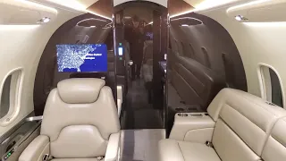 Take a look inside the Bombardier Challenger 350