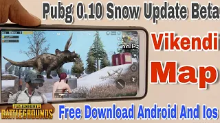 Pubg Vikendi Snow Update 0.10.0 Free download link 100% working Ios and android|#pubgVikendi tamil