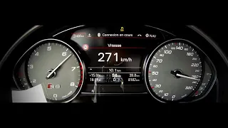 🇩🇪 AUDI S8 Plus (2016) V8 Acceleration 0-307 km/h