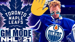 ANDERSEN TRADED - NHL 21 - GM MODE COMMENTARY - TORONTO ep 2