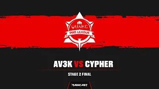 Av3k vs Cypher | BO3 | QPL: Stage 2 Finals