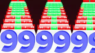 Merge Number Run Master Vs Jelly Run 2048 - All levels (Max levels ) Math games, walkthrough ios