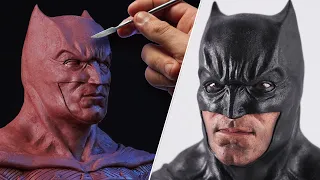 Sculpting BATMAN [ Ben Affleck ] | Justice League - Timelapse