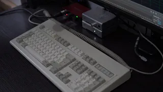 Cherry G80-1000 HAD (1991) with lubed Cherry MX Blacks