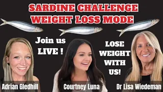 Lose weight on a sardine fast! LIVE REPLAY @carnivoredoctor @AdrianKGledhill