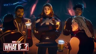 Guardians Of The Multiverse | Party | Ready To Fight Ultron | Marvel Studios' What if...? S01 E09