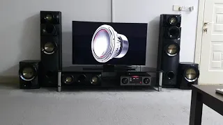 LG boombox Home theater 5.2 Subwoofer 1200w  I love bass