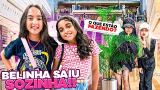 BELINHA SAIU PELA PRIMEIRA VEZ SOZINHA COM UMA AMIGA E NÓS ESPIONAMOS ELA