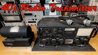 1940's Radio Transmitter - The ART-13 Restoration Introduction!
