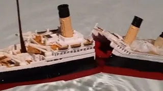 how to get the titanic submersible model by theRoller3D stern to sink properly