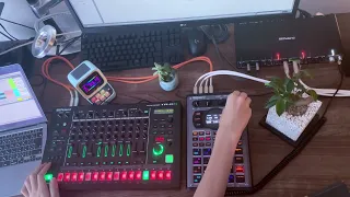 Dark Techno dawless live jam / SP-404 mk2 & TR-8S / one take