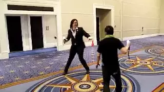 Egoraptor playing Johann Sebastian Joust