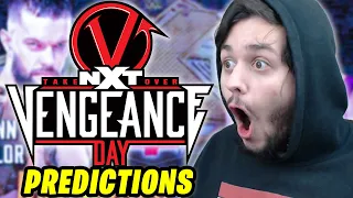 NXT Takeover Vengeance Day Predictions But I Spoil Everything