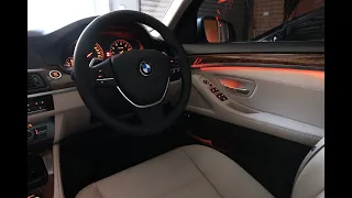 BMW F10 Ambient lights