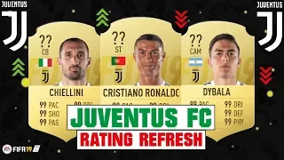 FIFA 19 | JUVENTUS FC RATING REFRESH 😳💯| FT. RONALDO, CHIELLINI, DYBALA... etc