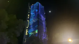 Torre BBVA Bancomer - Noviembre 2021 - Ciudad de México 4K