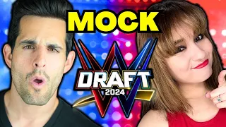 WWE MOCK DRAFT 2024! | CHRIS VAN VLIET vs DENISE SALCEDO!