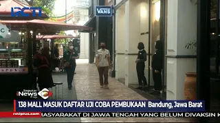 Uji Coba Pembukaan Mal di Bandung dengan Wajib Kartu Vaksin  #SIP 12/08