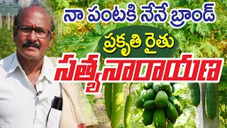 Natural Farming Success|ప్రకృతి పంటకి అతనే బ్రాండ్|ఆదర్శ రైతు సత్యనారాయణ 93900 82202