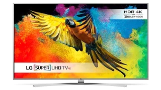 LG 49UH770V (49"/123cm) Super UHD Smart TV 4K HDR Super with Dolby Vision Unboxing