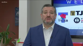 'When it comes to vaccines, I believe in vaccines' | Sen. Ted Cruz talks COVID-19 during stop in Tyl