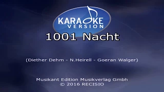 1001 Nacht -- Klaus Lage Karaoke