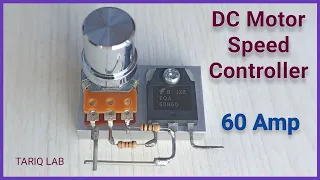 How To Make a DC Motor Speed Controller | Voltage Regulator