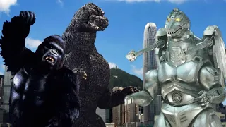 Heisei Godzilla and King Kong (1976) vs. Super MechaGodzilla