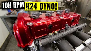 Revving our Honda K24 to 10,000rpm, it Sounds INSANE