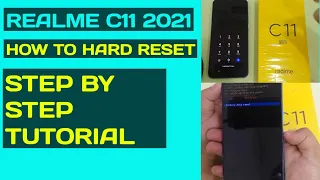 Ho to hard reset Realme C11 2021 step by step tutorial