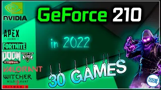 🍀Nvidia GeForce 210 1gb in 30 GAMES         |  (2021- 2022)