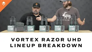 Vortex Razor UHD Lineup Breakdown