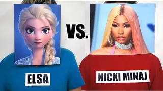 Female Rappers vs. Disney Princesses - RAP BATTLE