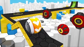 GYRO BALLS - All Levels NEW UPDATE Gameplay Android, iOS #418 GyroSphere Trials