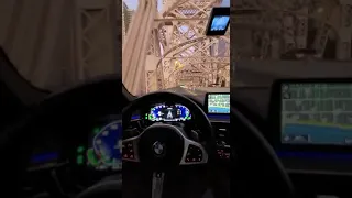 BMW 540xi G30 NYC 59th St Bridge POV