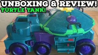 Rise of The TMNT: THE TURTLE TANK! [Unboxing & Review]