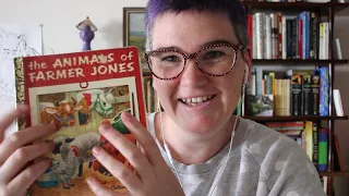 Little Golden Book The Animals of Farmer Jones, Softly Spoken Reading ASMR